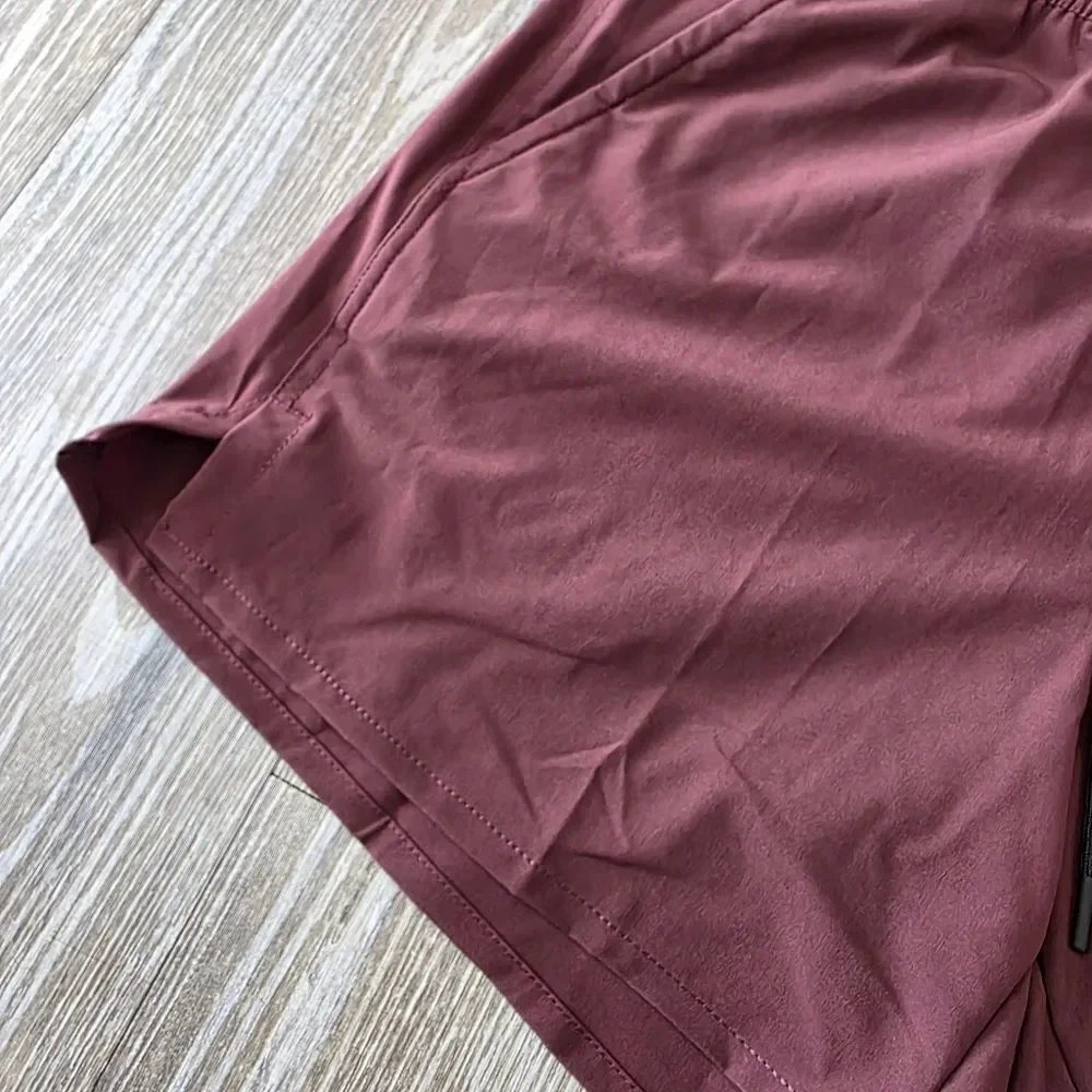 Nike Unlimited Versatile Training Gym Shorts Men's Medium M Maroon DV9336-844